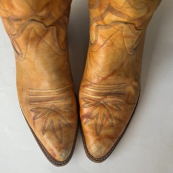 Vintage Cat’s Paw Leather Cowboy Boots size 11 - Picture 3 of 6